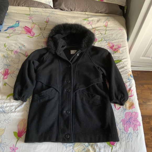 London Fog trench wool coat - Picture 2 of 7